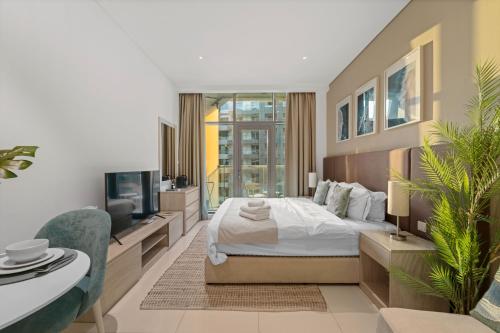 Seven Palm Studio Roof Top Pool Beach Gym for free, Dubaj (zdjęcie 9)