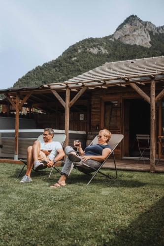 Chalet SALOON avec SPA privatif in Le Biot