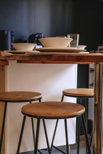 Kitchen, Cocon renove proche ile barbe in Le Bourg-Gare De Vaise