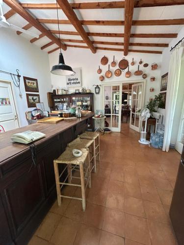 кухня, Wonderfull counrty villa, views on sea & Capalbio in Капальбіо