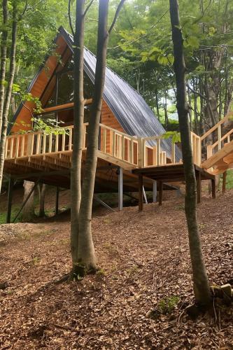 Varanda/terraço, Forest Escape in Theth