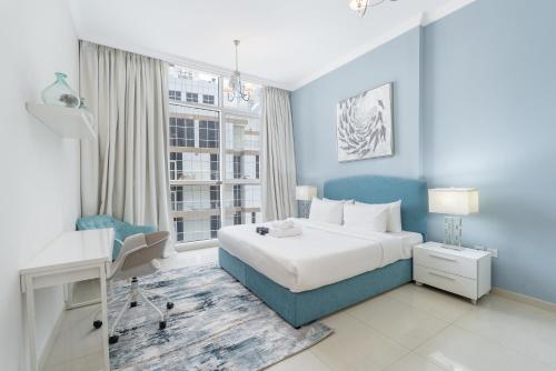 Stylish 1BR DunyaTower Apartment 2min to DubaiMall, Dubaj (zdjęcie 5)