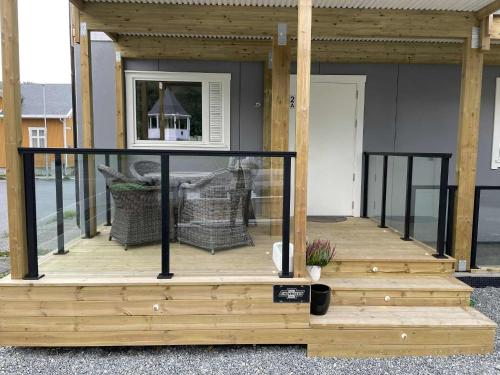 Flott moderne leilighet meget sentralt i vakre Sørbyen i Brønnøysund for inntil 5 pers in บรอนนอยซุนด์