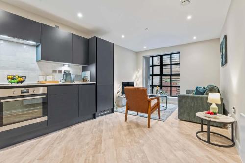 Stylish 1 Bed Flat by 53 Degrees Property in Birmingham City Centre, Birmingham (foto 6)