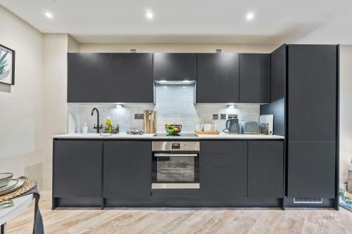 Stylish 1 Bed Flat by 53 Degrees Property in Birmingham City Centre, Birmingham (foto 7)