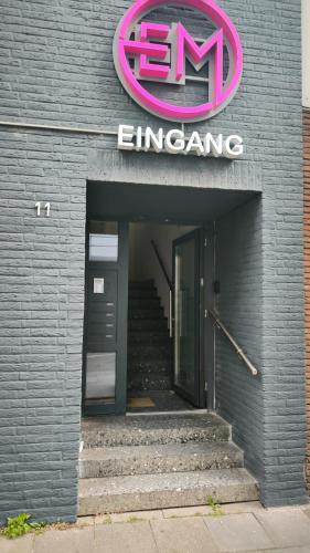 Entrada, Emmas Hostels Duisburg in Duisburg