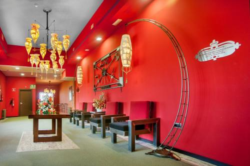 大堂, 莫亞酒店 (Hotel Moya) in 翁魯比亞