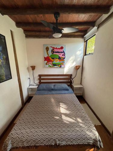 Quarto com banho privado e lavanderia in Joaquina Beach