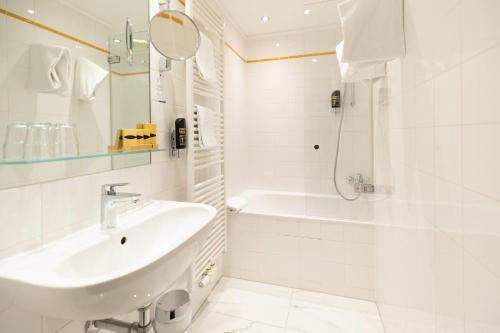 Gut gepflegte Badezimmer