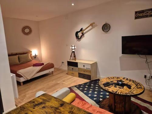 Le rock n roll cosy et tout équipé en hyper centre - Location saisonnière - Montbéliard