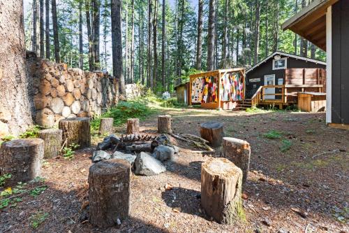 外部景觀, Beargrass - near Mt Rainier - grill, soak & relax in 阿什福德(WA)