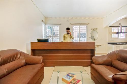 Super Hotel O Resida Elite Service Apartments Near Manipal hospital - 로비
