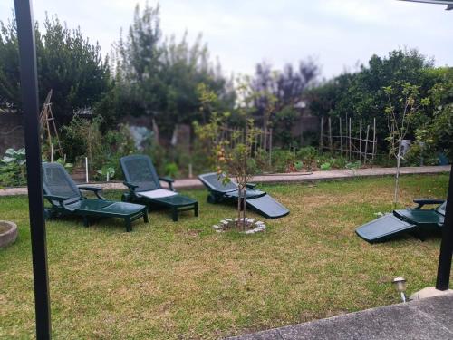 tuin, Maison Familiale proche plage in Espinho