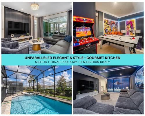 Solara Resort 6 Miles to Disney Private Pool, Game Room & Resort Access image