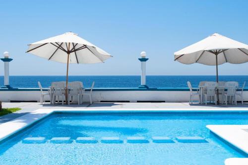 Úszómedence, Hotel Caracoles in Manzanillo Városközpont