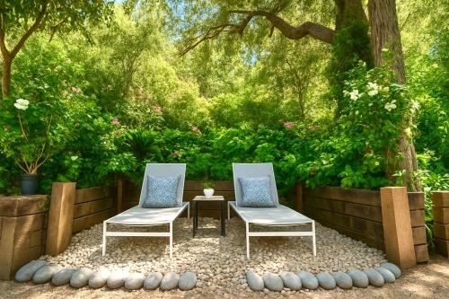 Hollywood Hills Spa Retreat Oasis with Tree Top Views, Private Jacuzzi Style Tub, Steam Room, Magical Half Acre Acre Garden and Patio, Free Parking for 2 cars, in LA's most Serene, Central Desirable Area, Los Angeles (fotografie 4)