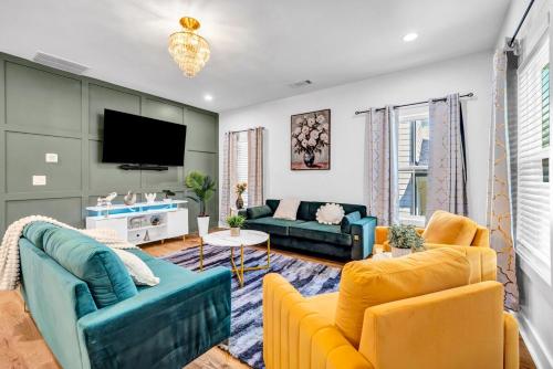 Elegant 4BR Home Near Downtown in Fulton Repülőtér