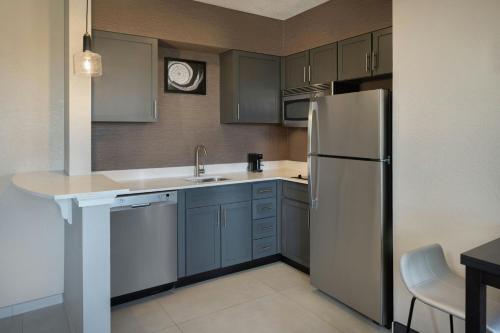 virtuve, Residence Inn by Marriott Tampa Suncoast Parkway at NorthPointe Village in Odessa (FL)