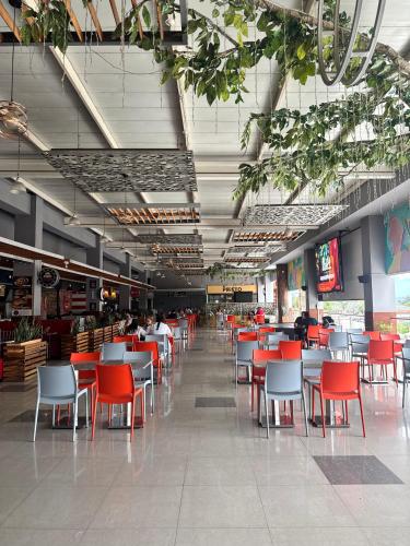 레스토랑, Apartamento vacacional San Gil in 산 힐