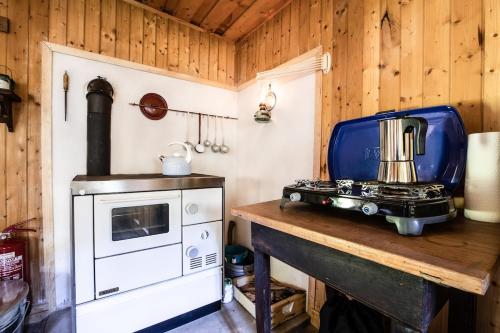 кухня, Schreinerhütte für 4 Personen (Schreinerhutte fur 4 Personen) in Großradl