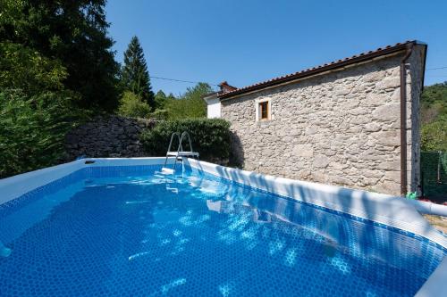 สระว่ายน้ำ, Casa Pietra - Rural Holiday Home Opatija in รูคาวัซ