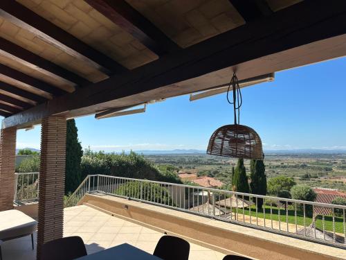 Erkély/terasz, Can Gala - Els Olivars - Appartment & Private Pool in Pau