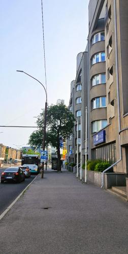 Exterior view, Penthouse apartment with an amazing kitchen and view in Kitsekula