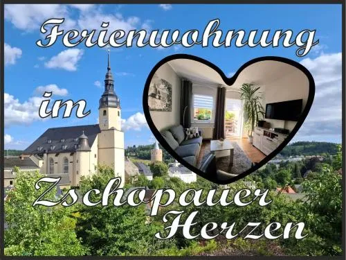 Ferienwohnung mit Terrasse im Zschopauer Herzen in Zschopau, Deutschland