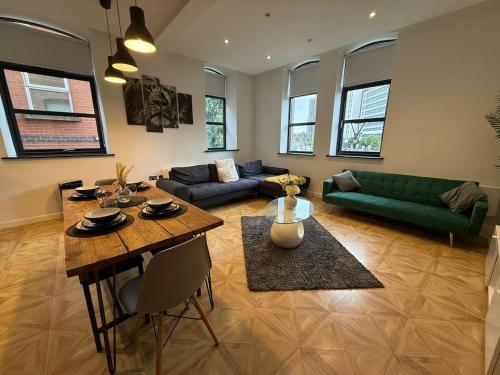 Sleek and Modern City Centre Apartment, Leeds (foto 9)
