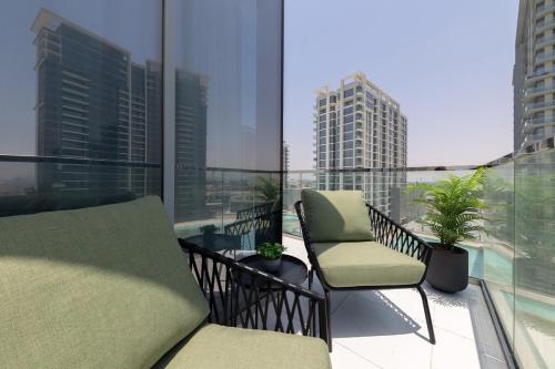 Designer 3BR Lagoon Views Gym District One, Dubái (foto 4)