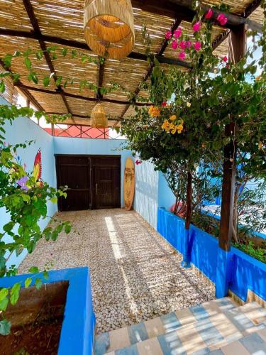 The blue house, Taghazout