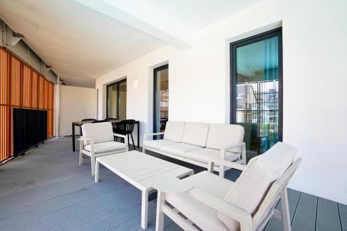 Balcony/terrace, Baltic Waves Resort by Baltic Home in Miedzyzdroje
