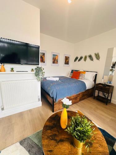 R1 - Luxury Self-Contained Studio Apartment near QE Hospital, Birmingham (fotografie 10)
