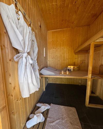 Сауна, Chalet Toccata, cosy et lumineux in Ле-дьяблере