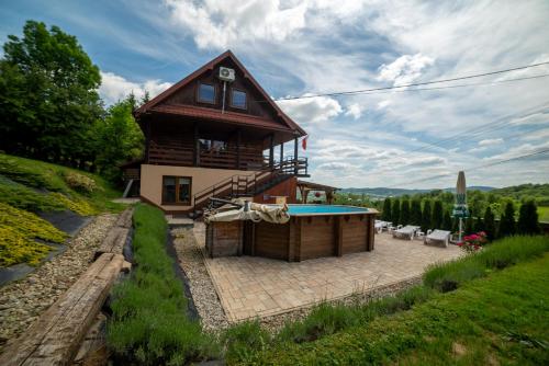 Willa Sulimówka - Noclegi Zakliczyn dom basen bania sauna SPA