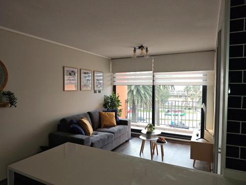 Apartment with a view of the port of Valparaíso