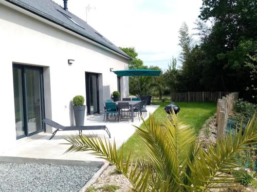 Viesnīcas āriene, Stay in Brittany House by St Michel in Plestena Legrēva