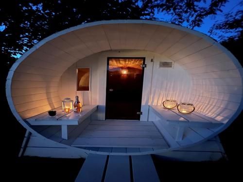 Viesnīcas āriene, Ferienhaus bei Nordseelagune Busum in Hedwigenkoog