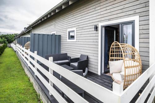 Air-conditioned holiday homes summer pool sauna