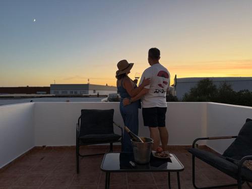Balcony/terrace, Casa MG Ancora do Sul - Sea View in Olhao in Olhao