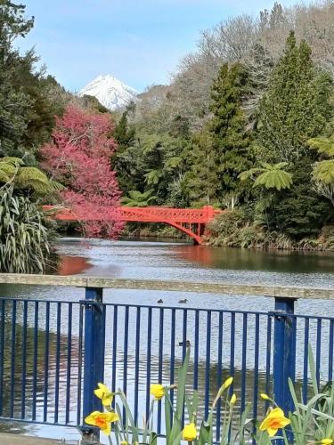 Hill top view farm stay in Urenui