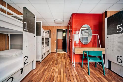 Bed in 6-Bed Female Dormitory Room