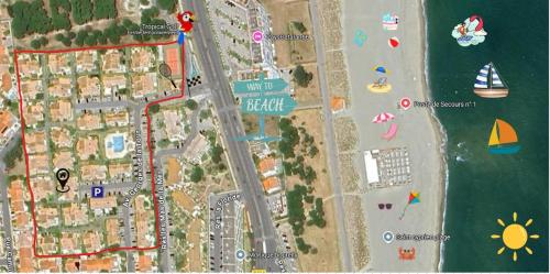 Villa, Piscine-pool 100m Plage-beach, Saint-Cyprien-Plage (Foto 8)