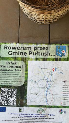 Dom z linią brzegową Narwi