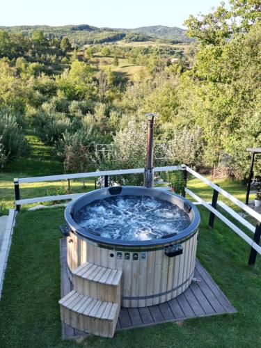 Karstais baseins, Cabana Serenity - A-frame in Kotenesti