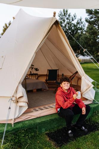 Lakeside camping in Balninkai