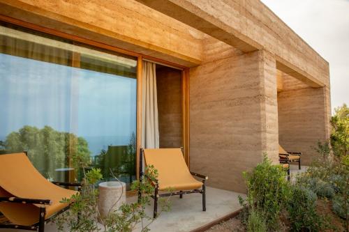 Balkon/terasa, Hôtel Mylos - Cargèse (Hotel Mylos - Cargese) in Cargese Town Center