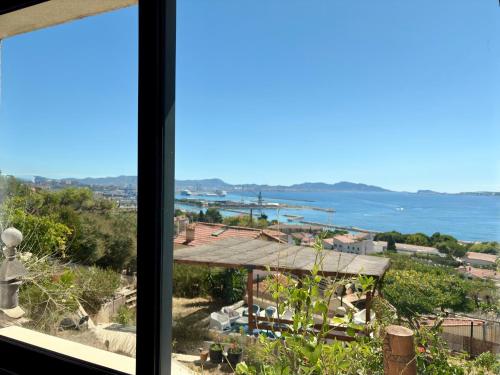 View, Magnifique vue sur la mer ... in L'Estaque