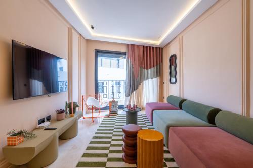 Premium studio Les Princesses Maarif with fiber and parking