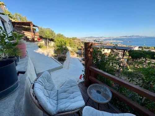 Garden, Magnifique vue sur la mer ... in L'Estaque